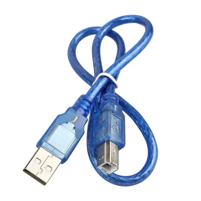 Câble USB-B haute qualité pour Arduino Uno/Mega – Alimentation et transfert fiable